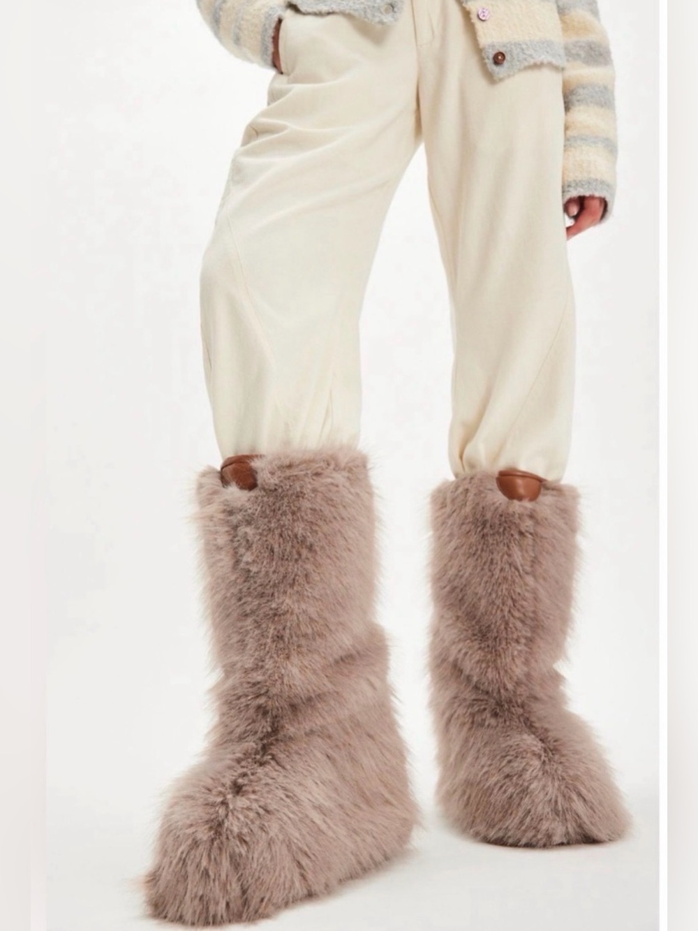 Free People FP Collection Wild Thing Mid Boots – Cashmere (Multiple Sizes) NWT - Picture 3 of 12